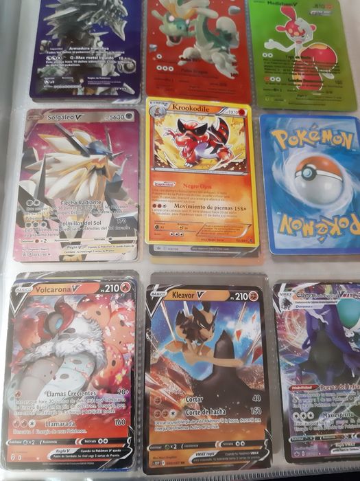 Cartas Pokémon variadas
