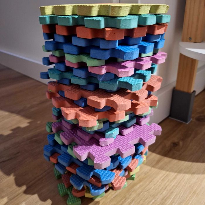 Puzzle piankowe 28szt. Małe 13cmx13cm