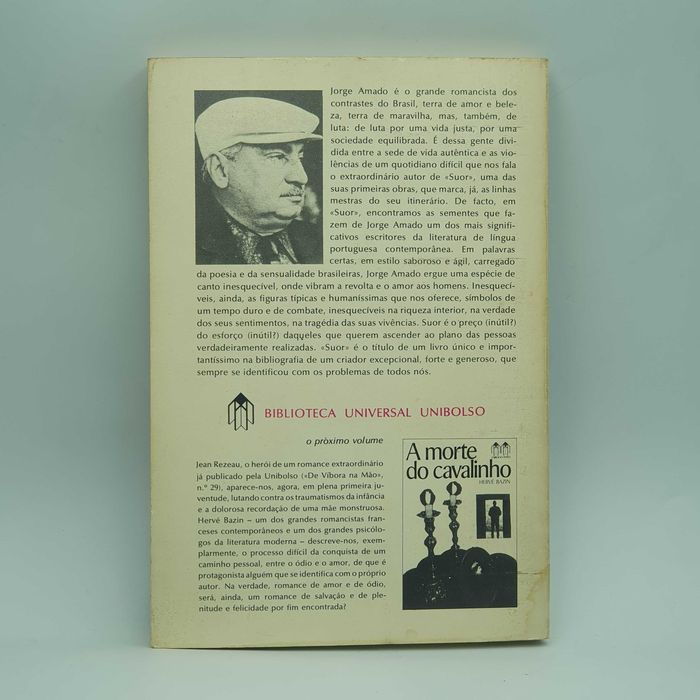 Livro - Jorge Amado - Suor - PAR4