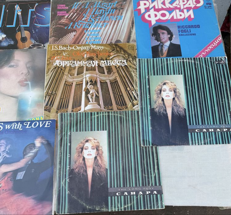 Вінілові пластинки вініл платівки