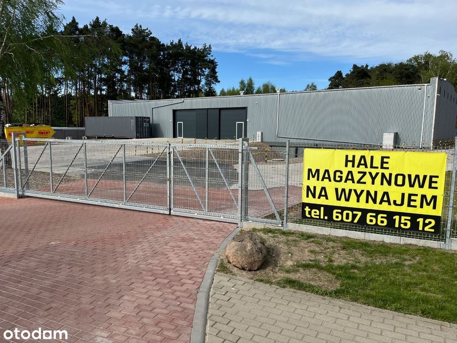 Radzewice hala , magazyn po remoncie