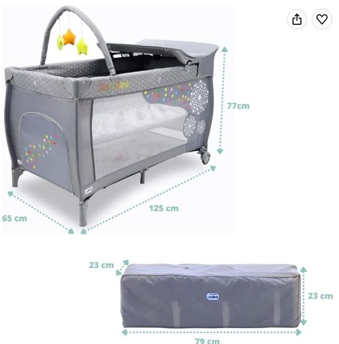 Cama de viagem para bebé