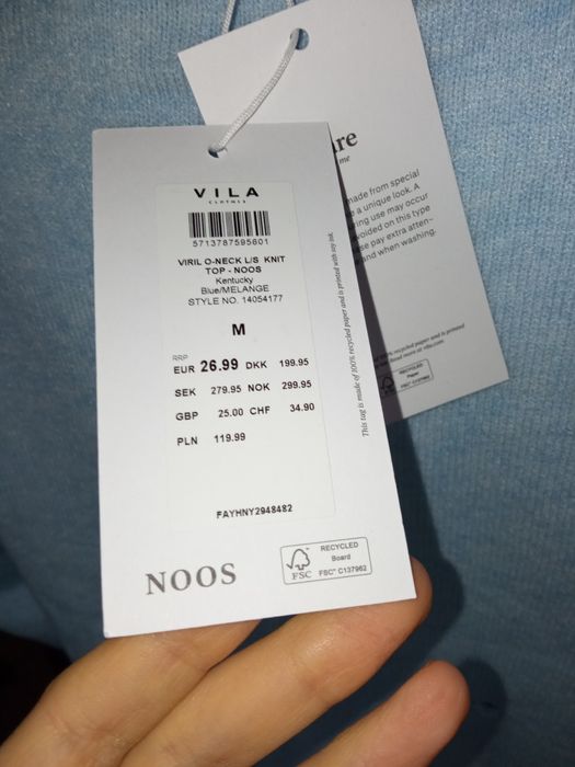 Sweter damski VILA rozm M