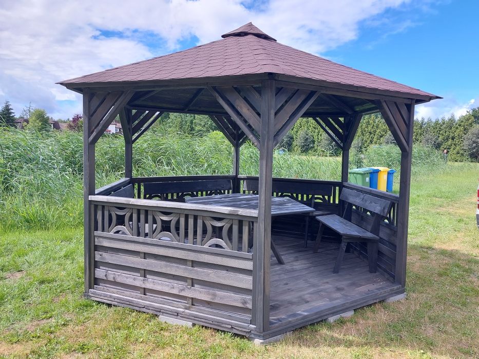 Altana ogrodowa kalina