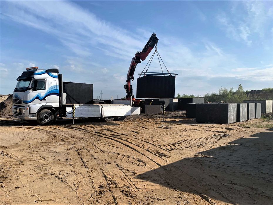 Szambo z Montażem Zbiornik Betonowy Piwnica Ogrodowa 10m3 Pomorskie