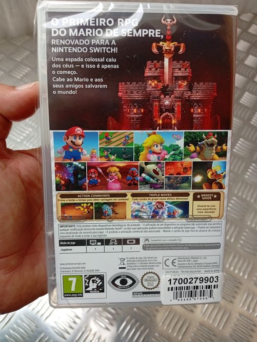 Super Mario RPG Nintendo Switch Novo