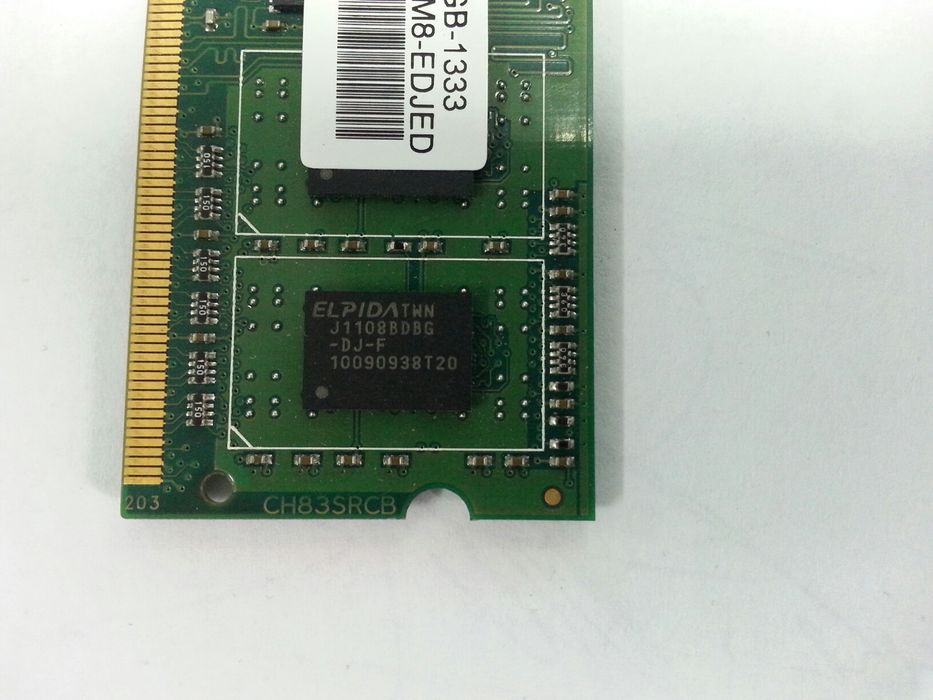 DDR3 so-dimm 1gb