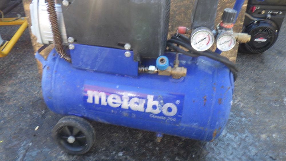 Kompresor Metabo /Mobilna Sprężarka Warsztatowa Oryginalna