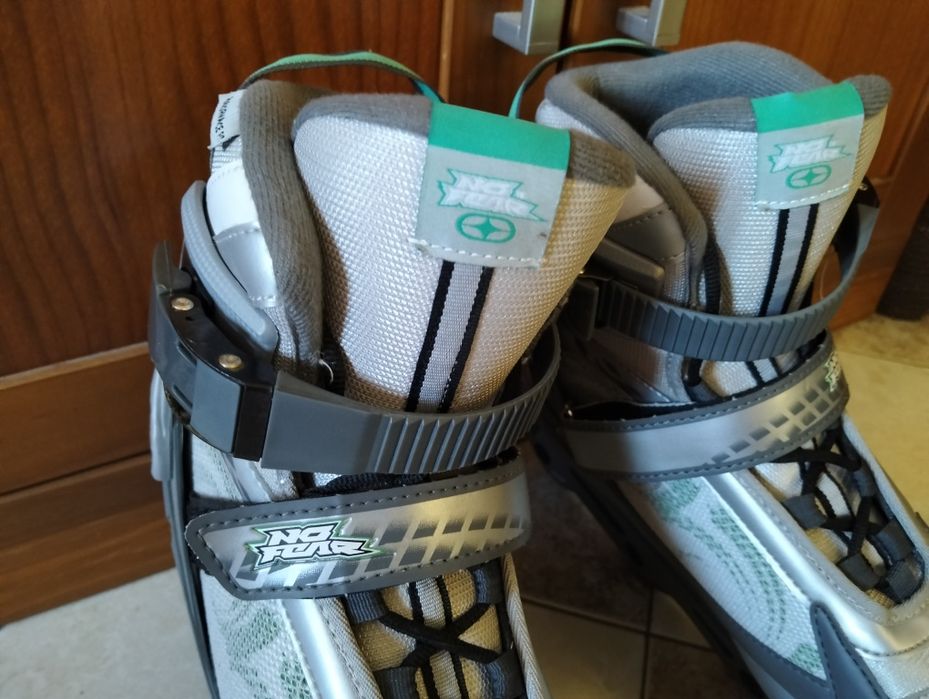 Patins em linha "NO FEAR" novos tam. 40