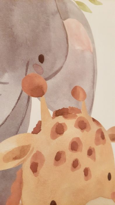 Naklejka ścienna do pokoju dziecięcego zwierzęta naklejki ozdoby