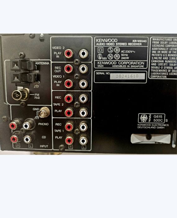 Amplituner kenwood kr-8040 stereo