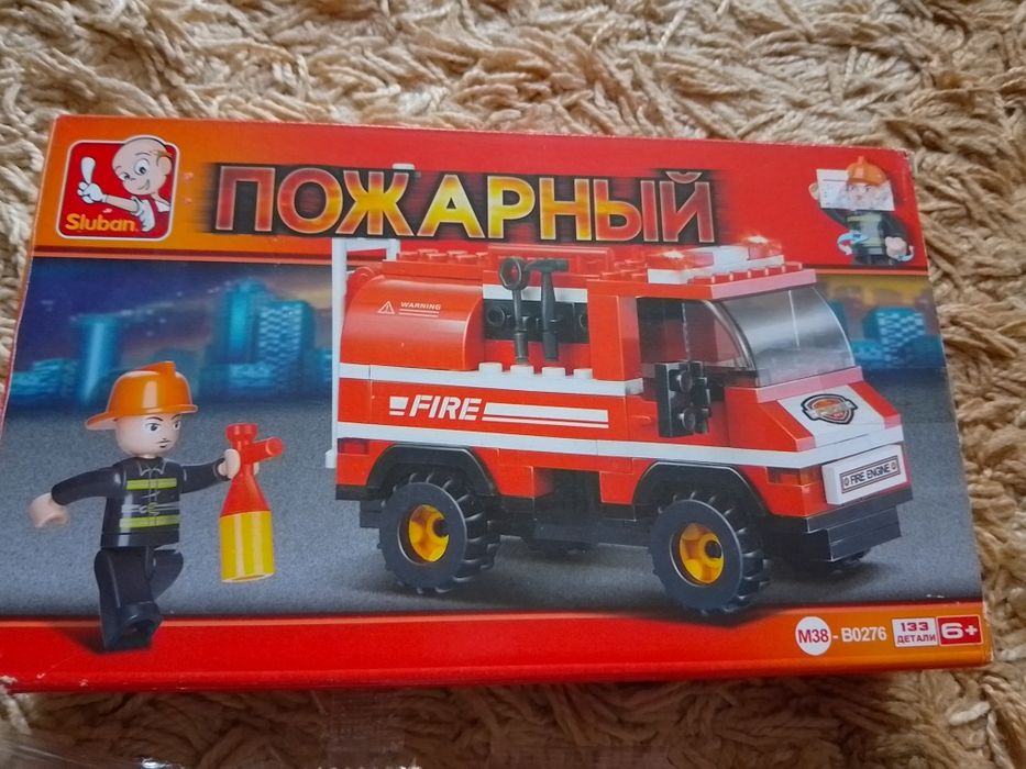 Конструктор Лего Пожарный