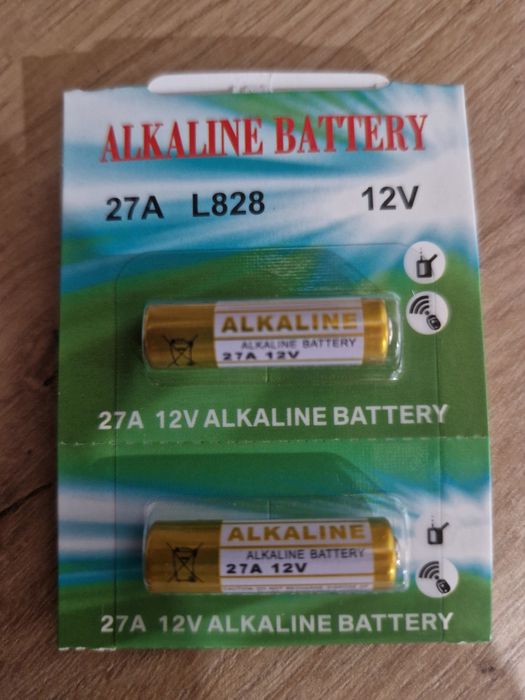 Pilhas Alcalina 27A. 12V . Novas