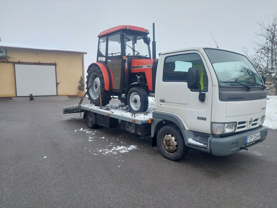 Pomoc drogowa transport maszyn