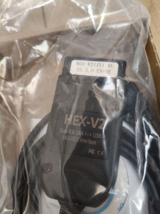 Interfejs Diagnostyczny HEX-V2 VAG OBD2 Dual-K & CAN USB | Nowy