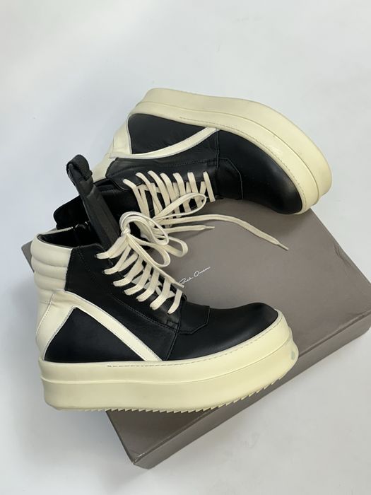 Rick Owens Ramones Geobasket Jumbo High Low Mega Double Opium кеды 43