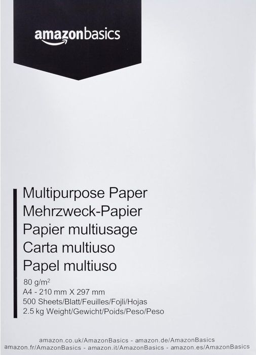 Papier A4 do drukarki Karton 5x500szt 5 ryz
