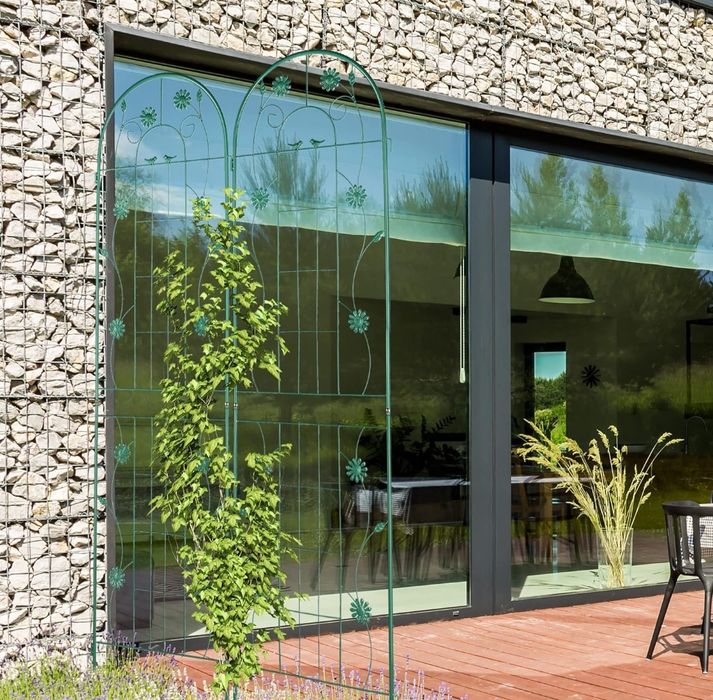 Relaxdays Kratka dla roślin pnących, zestaw 2 sztuk