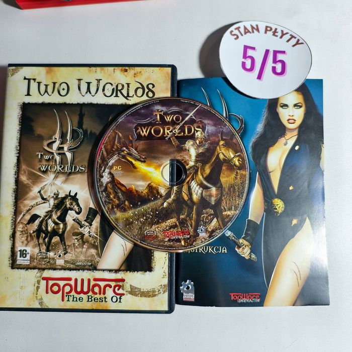 Gra PC TWO WORLDS BOX PL PC - polskie wydanie pudełkowe SUPER STAN