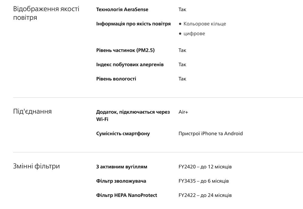 Кліматичний комплекс Philips 3000i (AC3829)
