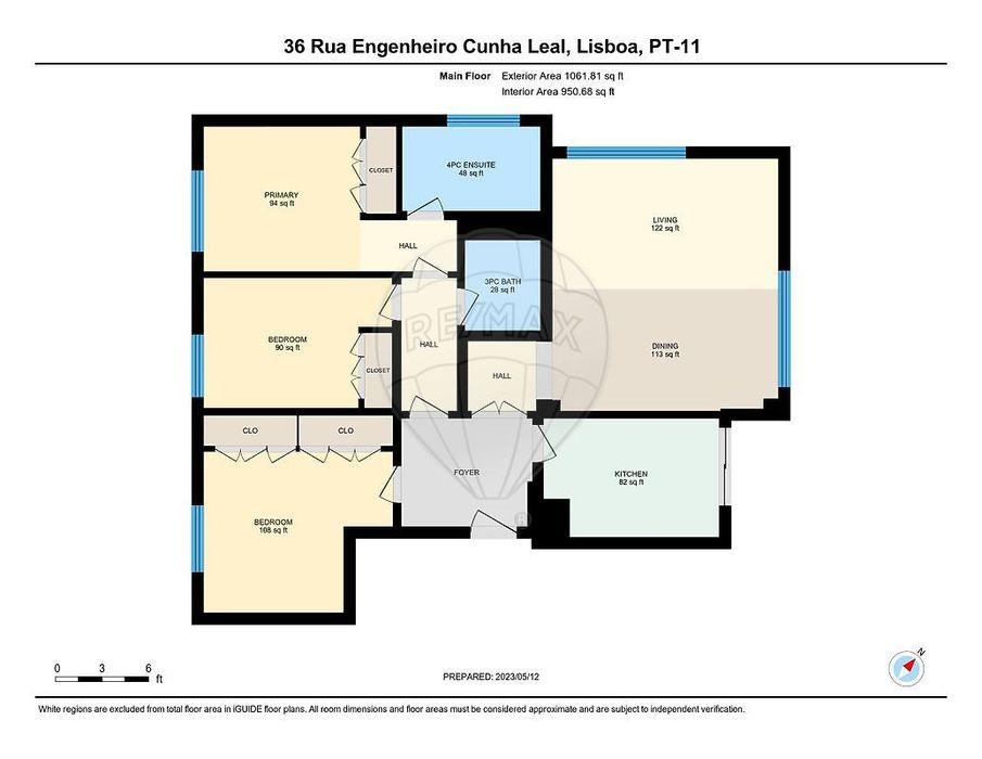 Apartamento T3 para arrendamento