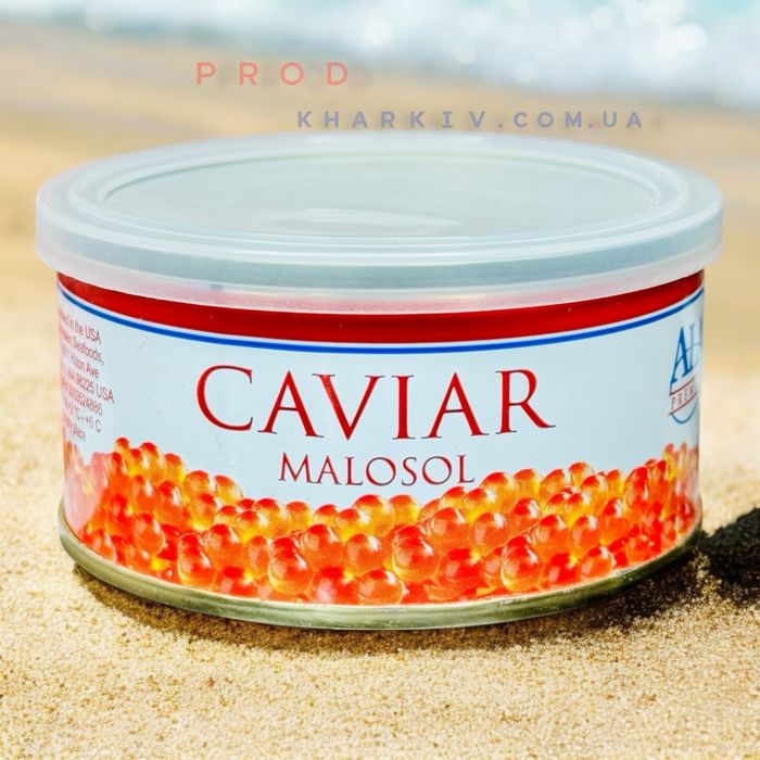 Икра Красная горбуши alaska malosol 140 грамм