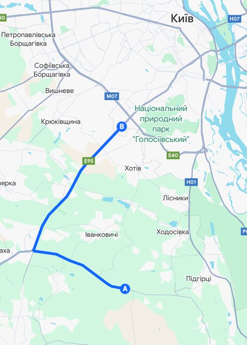 Продаж  170 га , Гвоздів