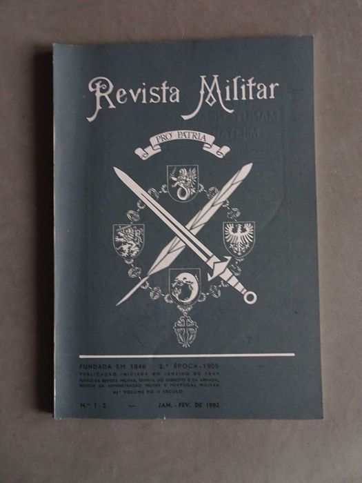 Revista Militar Pró Pátria nº 1 e 2 - Janeiro / Fevereiro 1992