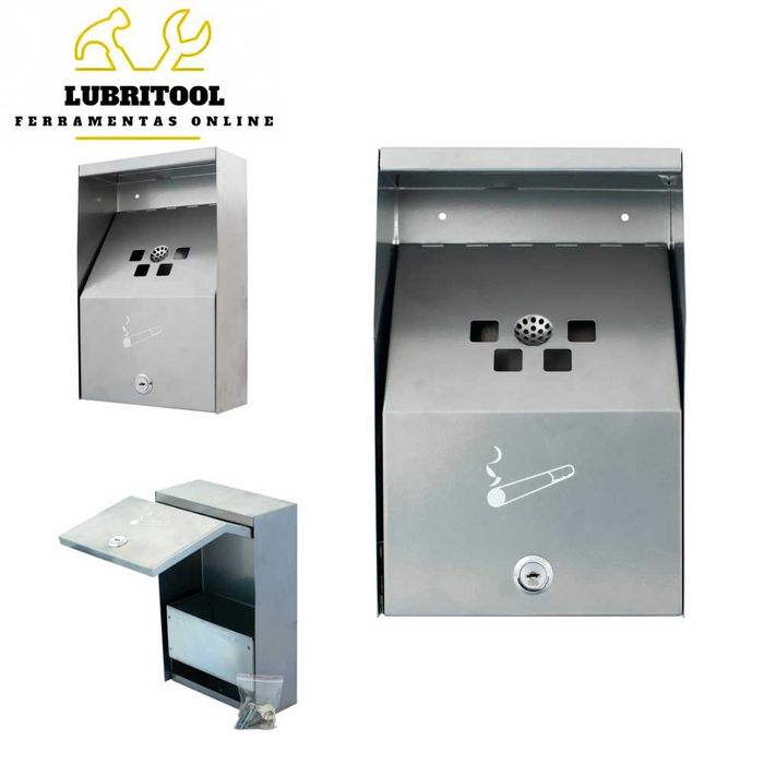 Cinzeiro de Parede Vertical 280x180x80mm 0092.087 | NOVOS