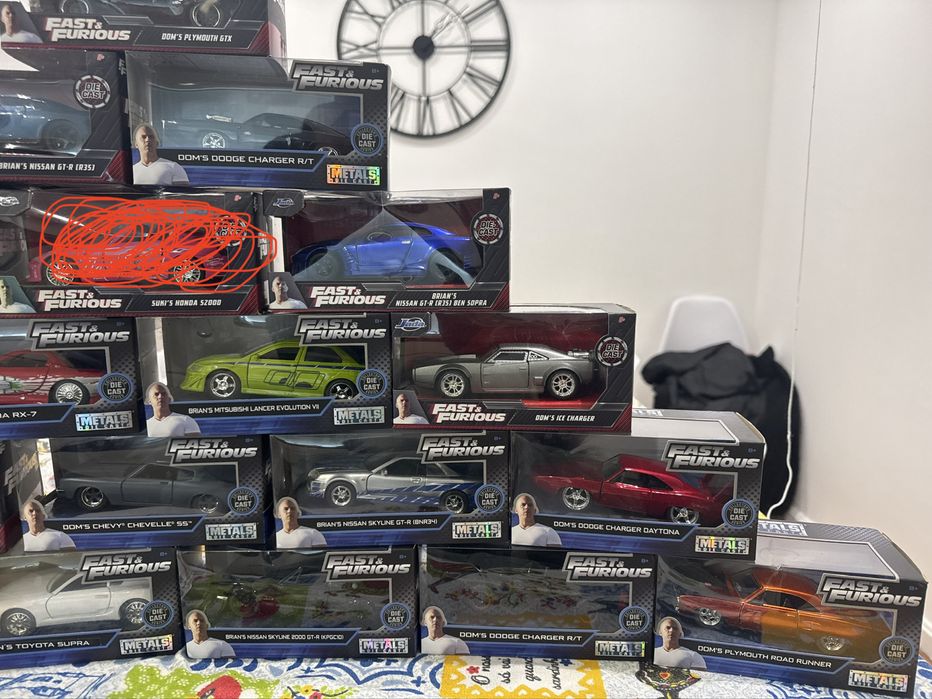 Carros Velocidade Furiosa - Jada Toys - Escala 1/32