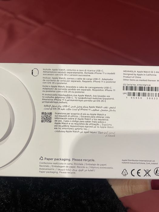 Apple Watch SE 3 44mm