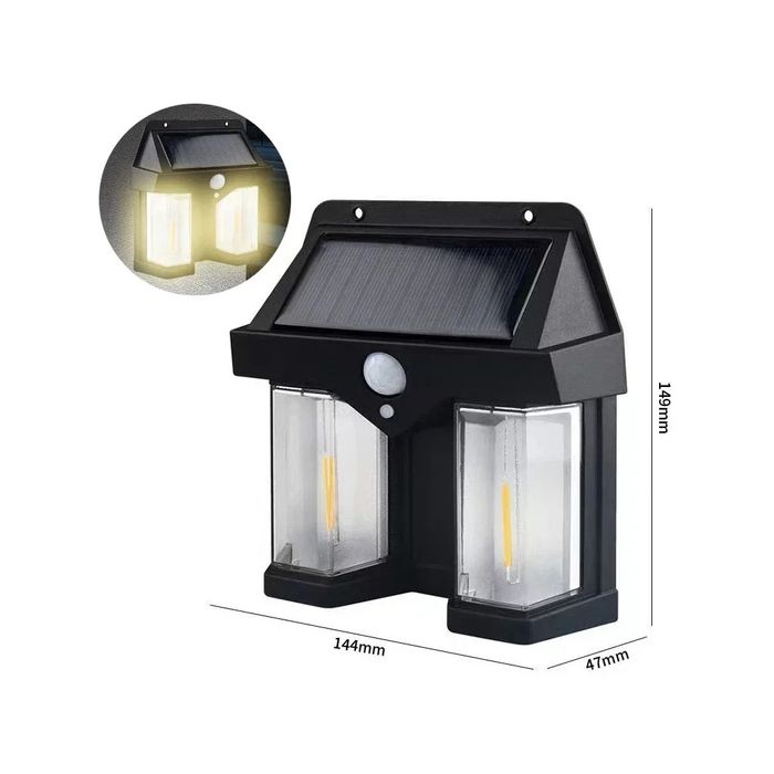 Luz Solar de Parede com Sensor de Movimento BK-618-2