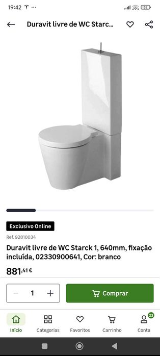 Sanita e Bidé STARCK 1 Duravit