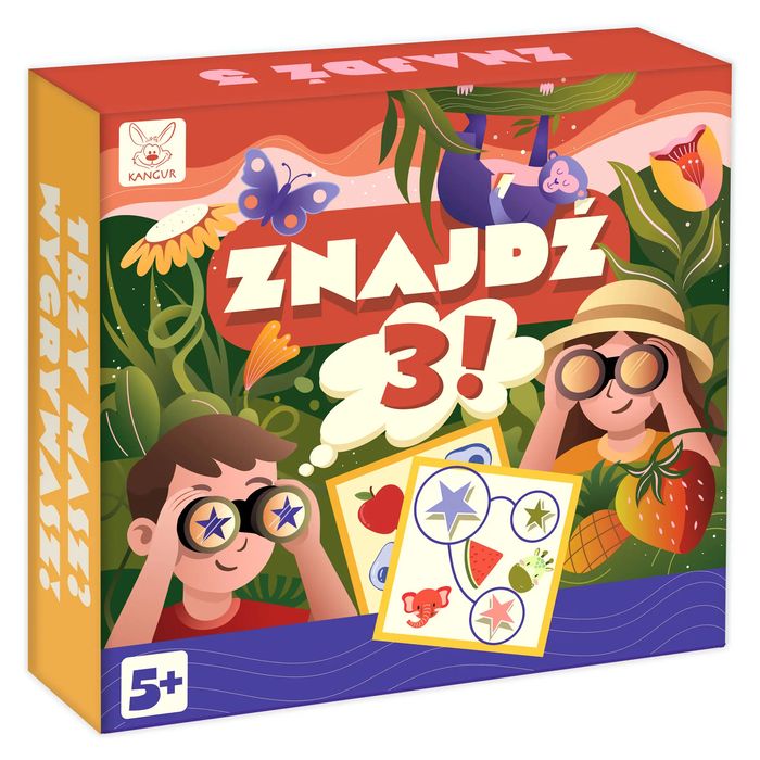 Znajdź 3!. Kangur. Nowy Produkt