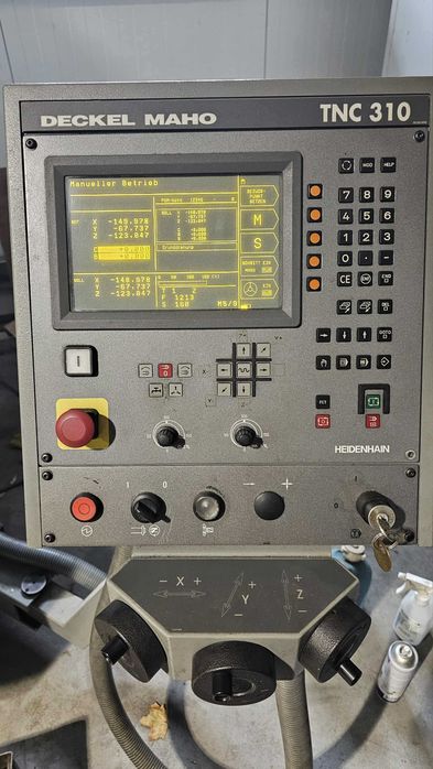 Frezarka CNC DECKEL MAHO DMU 50M – 5 osi