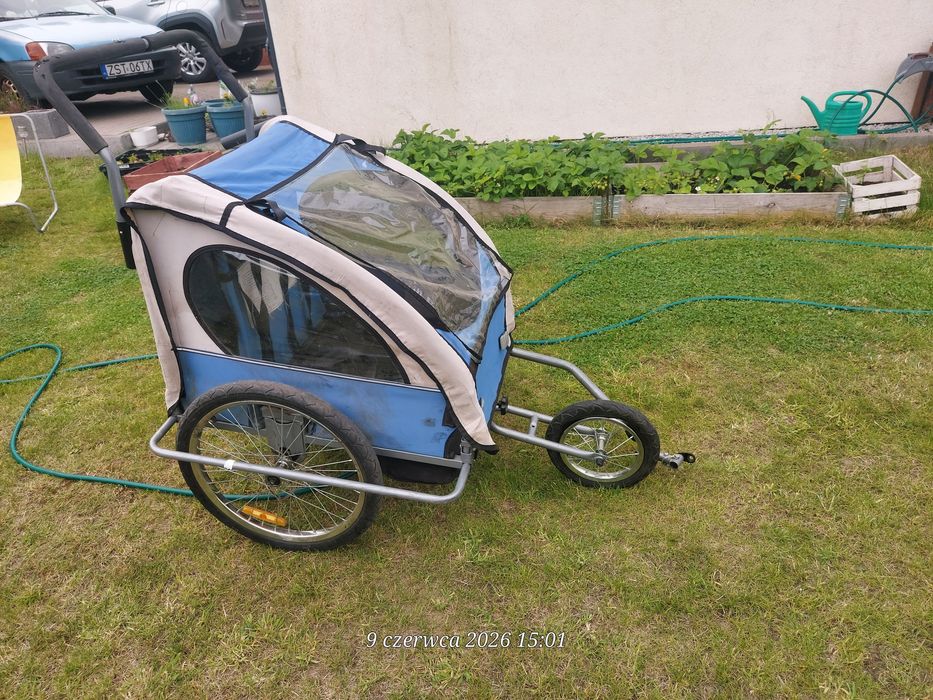 Przyczepa rowerowe.