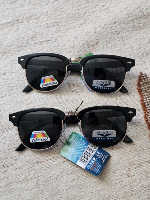 2x Okulary przeciwsłoneczne polaryzacyjne