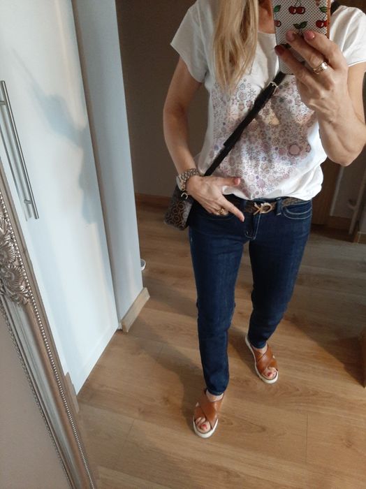 Marella jeansy rurki