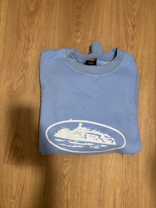 Sweat Corteiz Azul e branca
