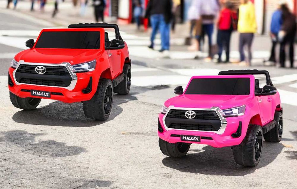 Pickup TOYOTA OFFROAD 4x4 SUV Elektryczny Auto Akumulator RC 2 DZIECI