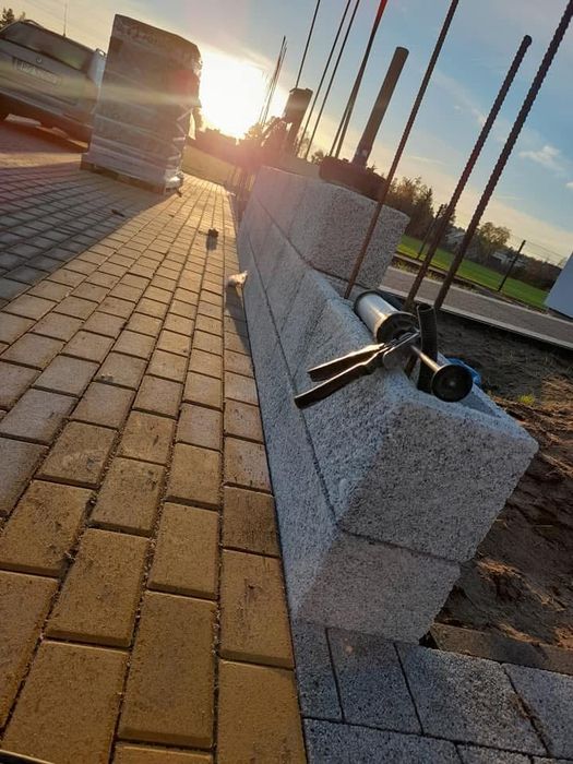 Ukladanie Kostki Brukowej, Odśniezanie, Transport, Usługi Ładowarką