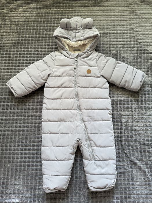 Дитячий зимовий комбінезон НМ,комбінезон Н&М,теплий комбінезон