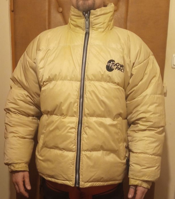 NOWA CENA  - Zimowa,  dwustronna, wodoodporna kurtka  męska