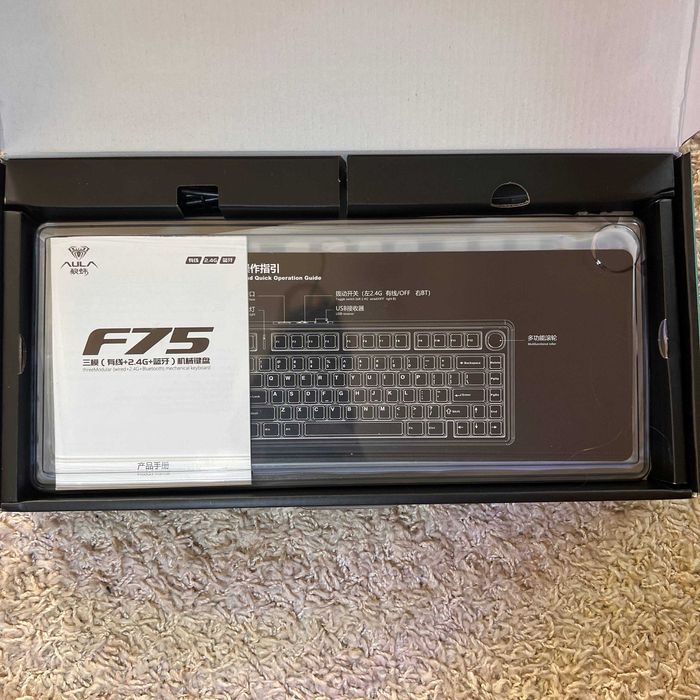 AULA F75 - НОВА Безпровідна Клавіатруа