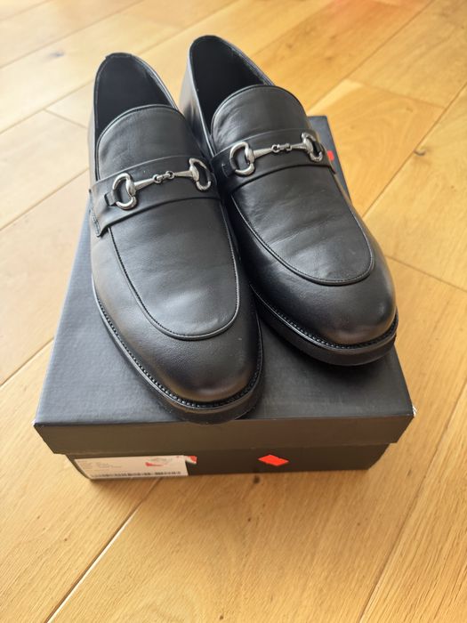 Eleganckie skórzane męskie mokasyny buty r. 44 Bytom Nowe