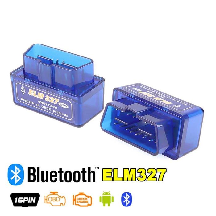 Interfejs diagnostyczny 16 PIN V2.1 ELM327 OBD2 Czytnik Kodów Android