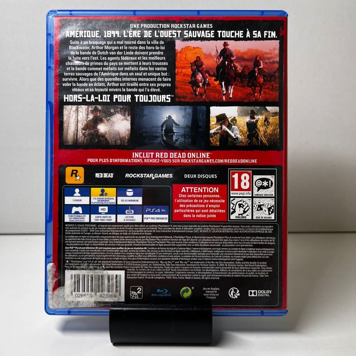 Гра Red Dead Redemption 2 PS4/Playstation 4 Диск Російські субтитри