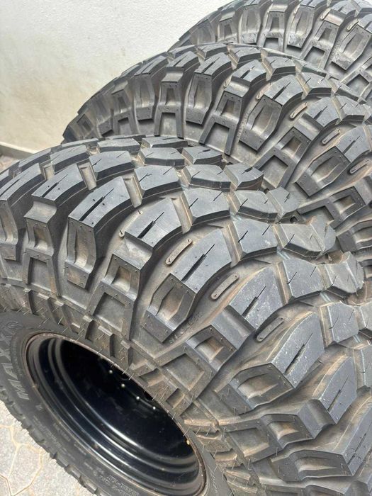 4x Maxxis 38X13 15lt, jantes e espaçadores