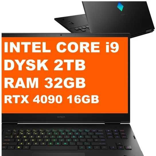 Laptop Gamingowy HP Omen 17-ck2000ca [i9-13900HX / 32GB / 2TB / RTX 4090 16GB / QHD 240Hz]