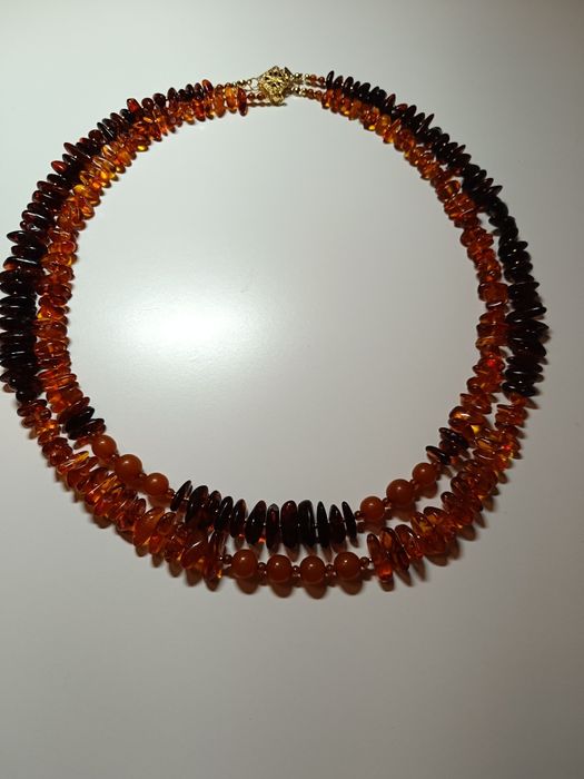 Naszyjnik z bursztynu